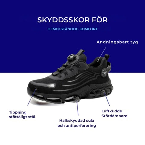 WorkGuard - S3 ortopediska skyddsskor